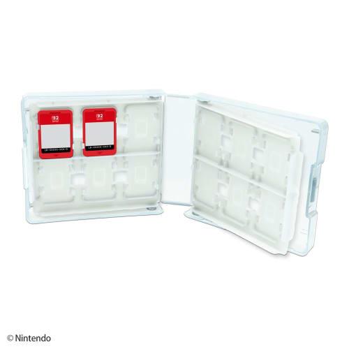 [Nintendo Licensed Product] Nintendo Switch 2 Card Case with 24 Card Pockets, White