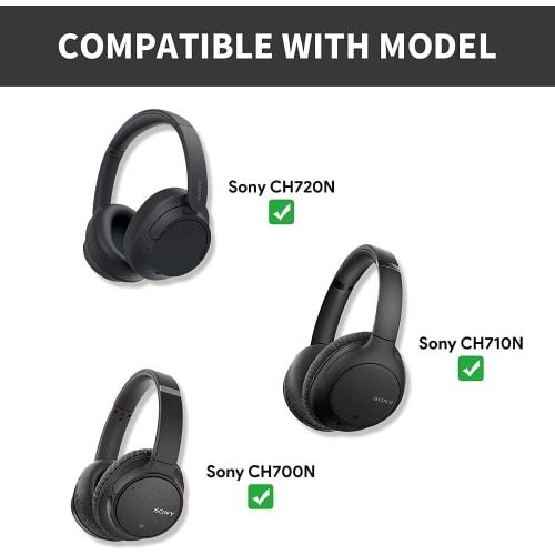 YINKE Headphone Case for Sony WH-CH710N / WH-CH720 / WH-CH700N Wireless Bluetooth Noise Cancelling Over-Ear Headphones - Protective Travel Carrying Ba