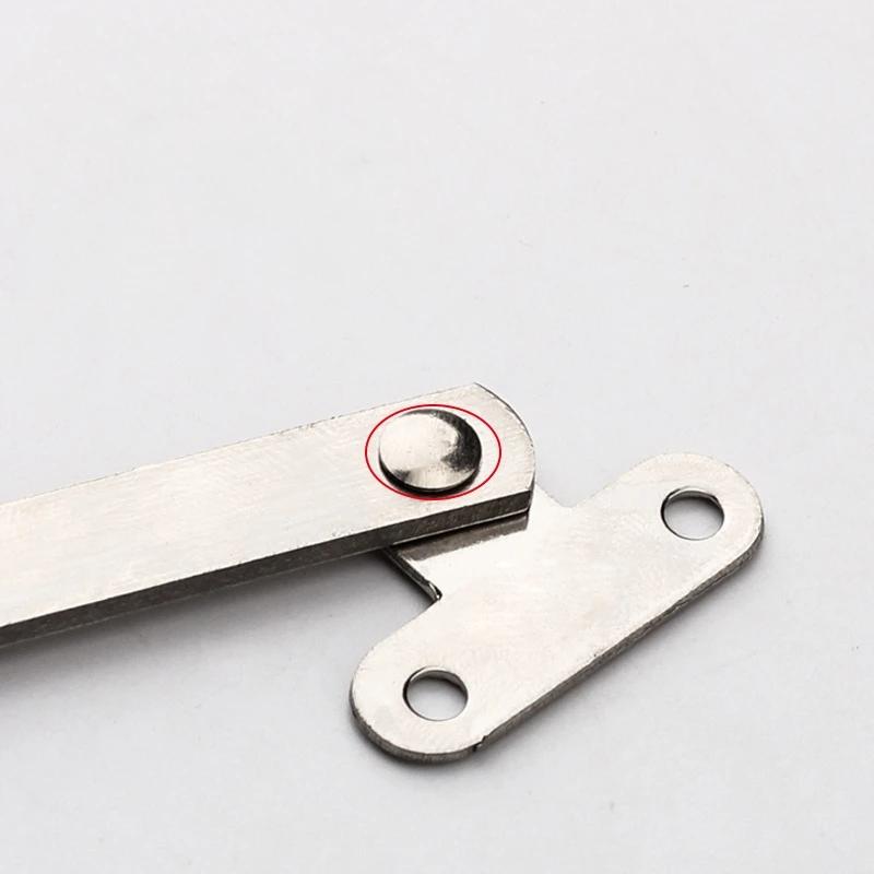 2pcs/Set Stainless Steel Cabinet Cupboard Furniture Doors Close Lift Up Stay Support Hinge Kitchen Long Service Life