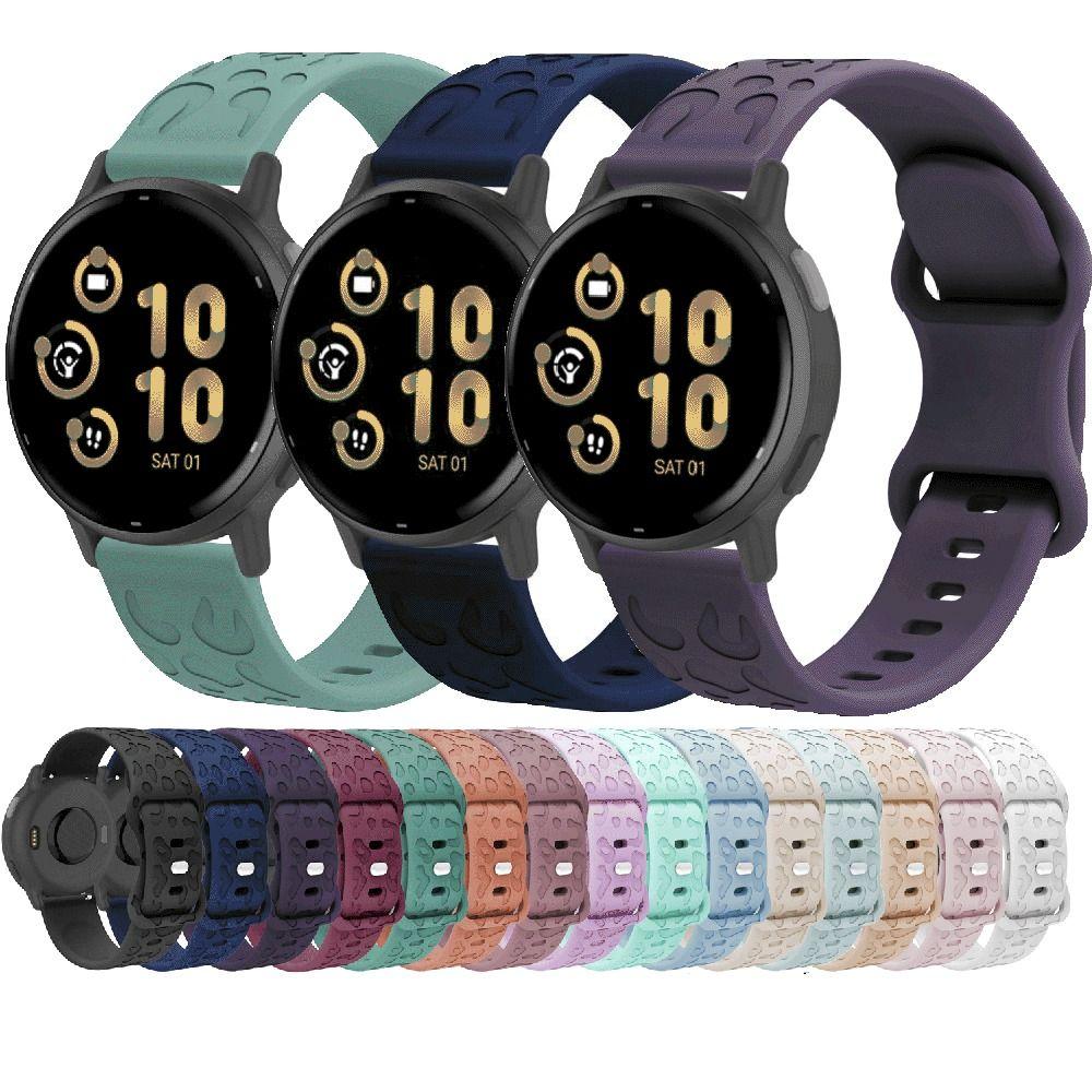 

Leopard Watch Strap Silicone Engraved Strap New Band Strap for Samsung/Huawei/Garmin Home/Travel