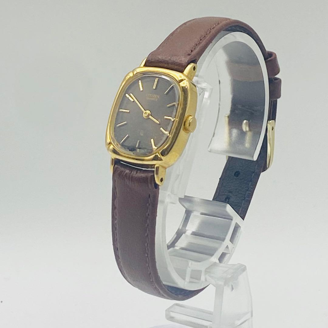Used CITIZEN EXCEED 4-833252 Black Dial Quartz