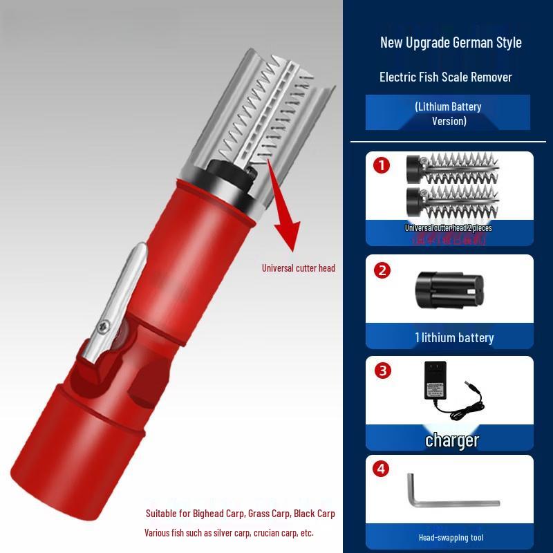 Cordless Electric Fish Scaler