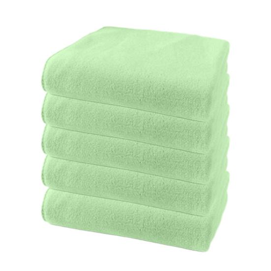 5Pcs Absorbent Microfiber Towel Quick Drying Washcloth 14" X 30" Skin-Friendly Towel for Bathroom Fitness Sports Yoga Beach