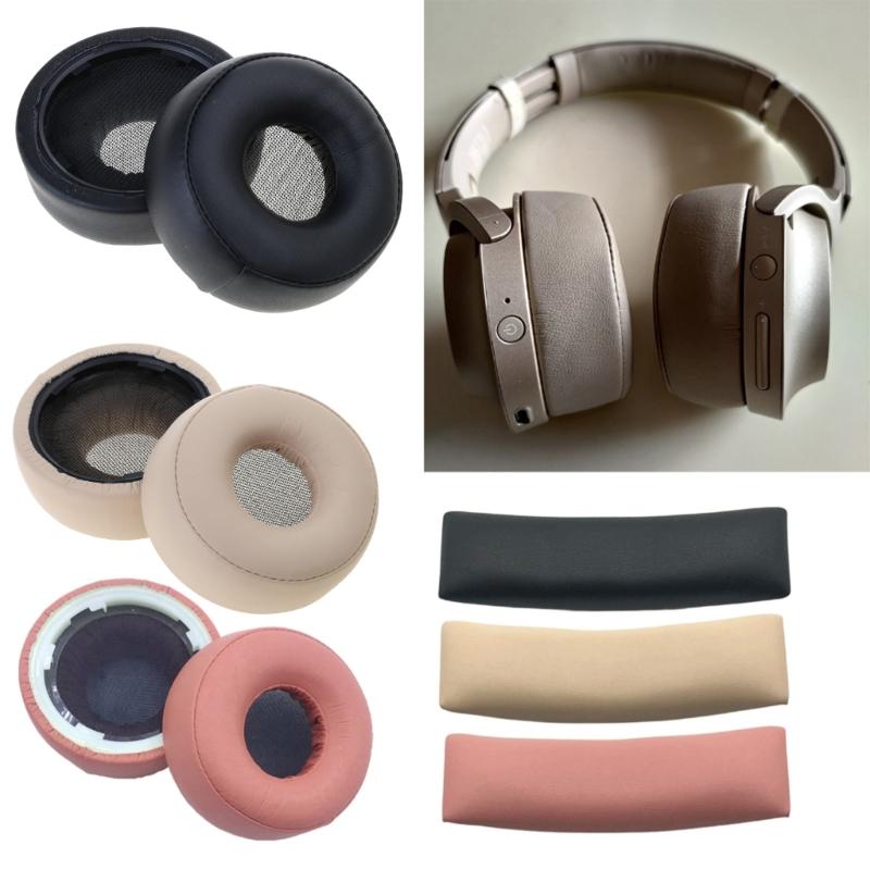 Replacement Earphones Earpads Headband for WH-H800 Headphones Ear Cushions Headsets Earcups Optional Color