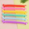 6-24pcs Funny Unicorn Pull Worm Stretch String TPR Rope Children Anti Stress Fidget Toys Birthday Party Favors Gifts for guests