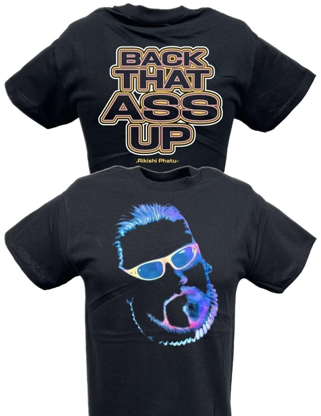 Rikishi Phatu Too Cool Back Up 100% Cotton T-shirt Mens Tees Top L