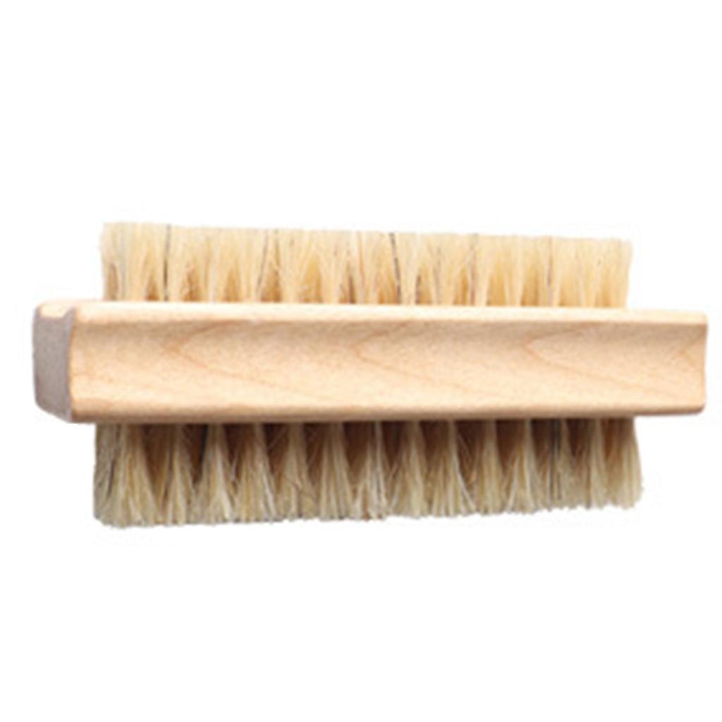 Dual Sided Hand & Nail Brushes Durable Natural Bristles Brushes for Scrubbing Brushes and Thorough Cleaning