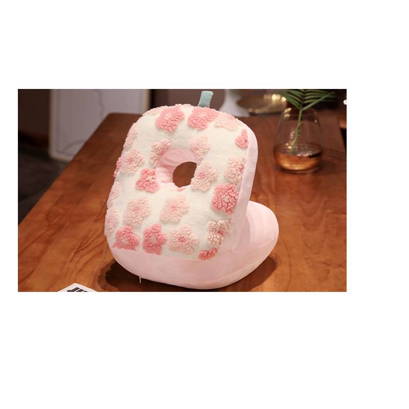 

Мультяшная подушка из ледяного шелка Лежать Офис Время для сна Простая и Стильная Практичная розовый