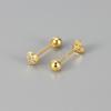 Heart Shaped Stud Earrings With Micro Zirconia Simple And Elegant Heart Earrings For Women Fashionable And Delicate Jewelry