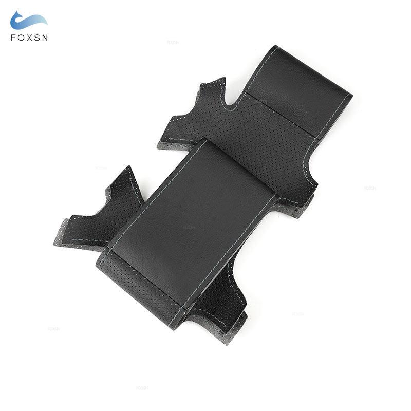 Car Accessories Steering Wheel Cover Leather Trim For Ford Mondeo 2007 2008 2009 2010 2011 2012 2013 2014 Galaxy S-Max 2006-2014