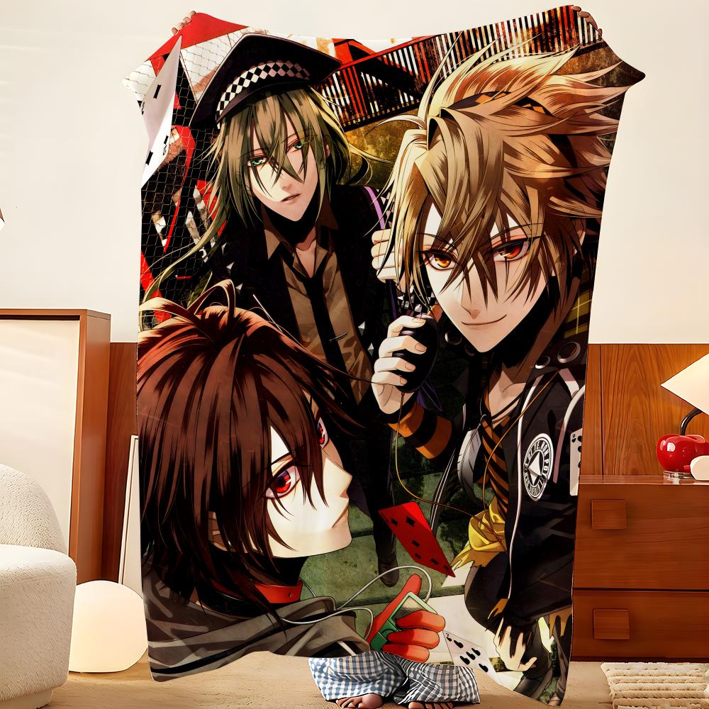 Game A-AMNESIA Throw Flannel Throw Blanket, Lightweight Cozy, Durable Washable cute Cool