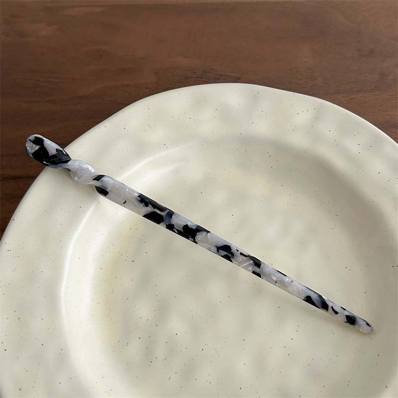 Haarstäbchen im chinesischen Stil, Vintage, Acetat-Harz, Essstäbchen, Frauen, Haarnadeln, Clip, Pin, Kopfbedeckung, Hochzeit, Schmuck, Zubehör