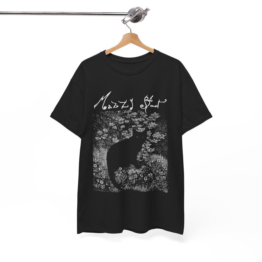 Mazzy Star Cat TShirt 90s Alternative Rock Hope Sandoval Music Unisex Shirt Unisex T-Shirt S