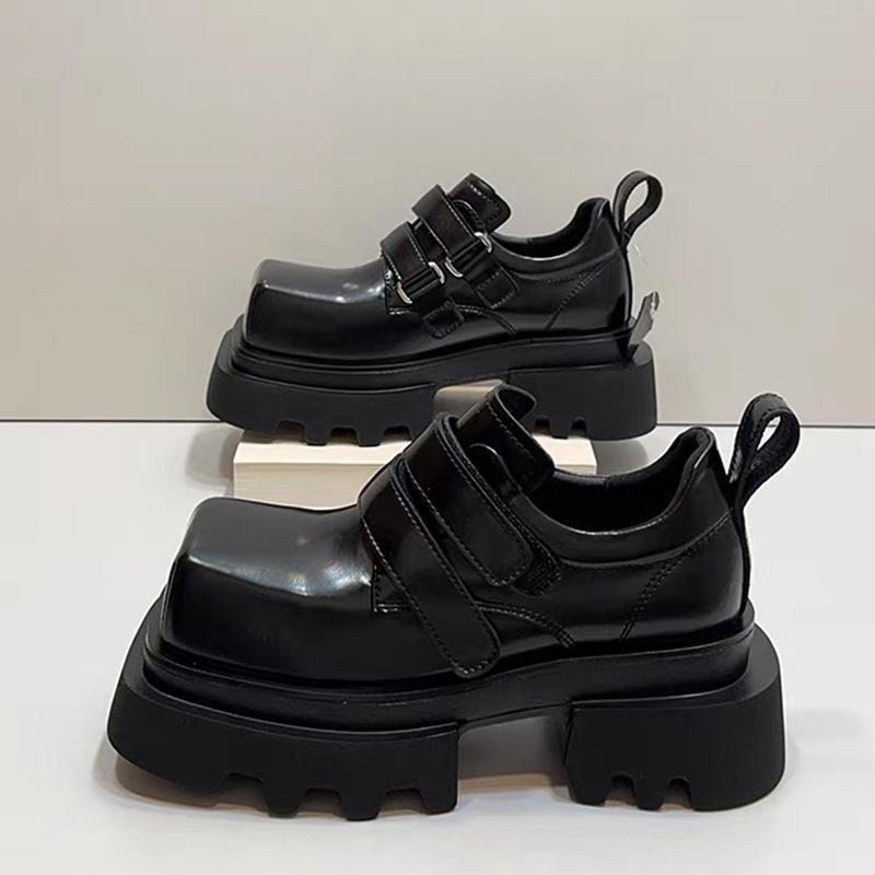 Flats Platform Women Loafers Shoes Mary Jance Sport Shoes Dress Casual Sneakers 2025 New Walking Leather Chaussure Femme