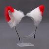 Women Hairband Cute Lolita Simulated Anti-slip Hair Accessories Photograph Prop Cosplay Party Plush Fox Cat Ears Hair Hoop Party Supplies