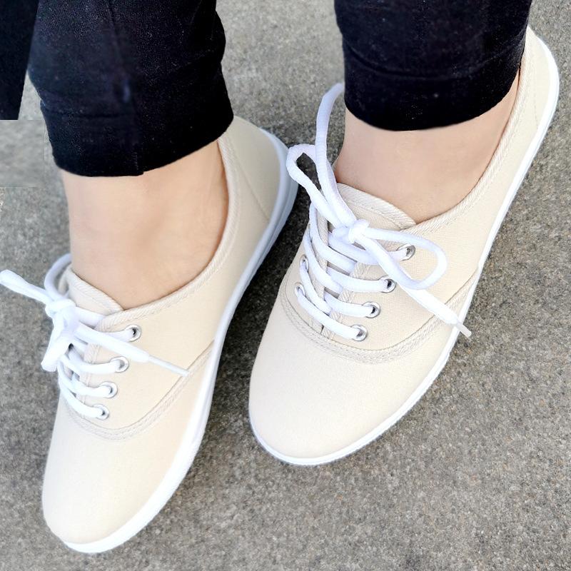 Womens Summer Casual Shoes 2025 Vulcanized Platform Sneakers Fashion Walking Flatshite Retro Sports Shoes Zapatillas De Mujer