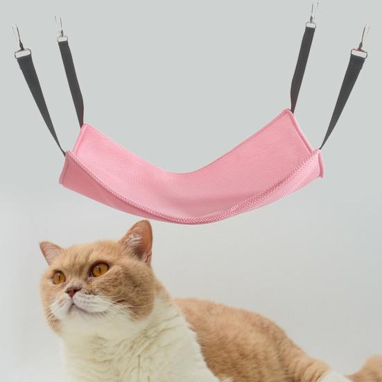 Kattehengekøye kjæledyrbur Myk pustende hengende seng Bærbar Rivesikker kattehusputematte Kjæledyrtilbehør