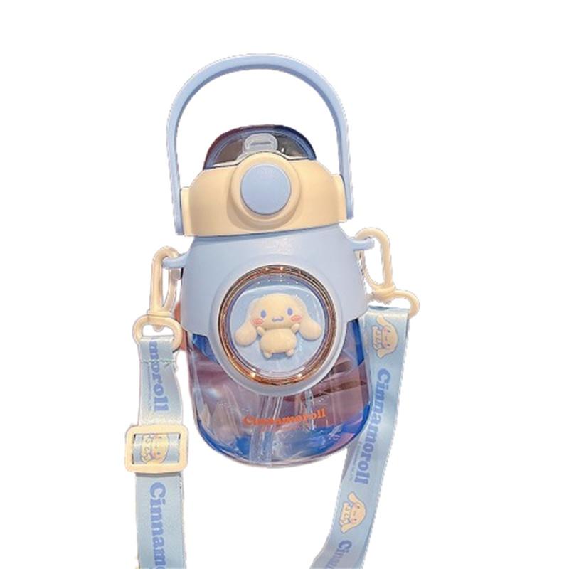 High-quality Tritan Cartoon Water Bottle For Girls With Large Capacity And Cute Design Perfect For Summer!