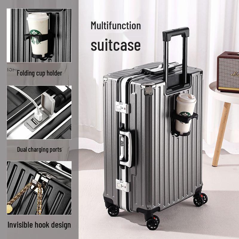 Stevige 20-inch Hardshell Spinner Koffer met Cijferslot – Grote Capaciteit voor Mannen, Vrouwen & Studenten