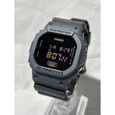 Used CASIO G-SHOCK CASIO DW-5600DC Denim Pattern