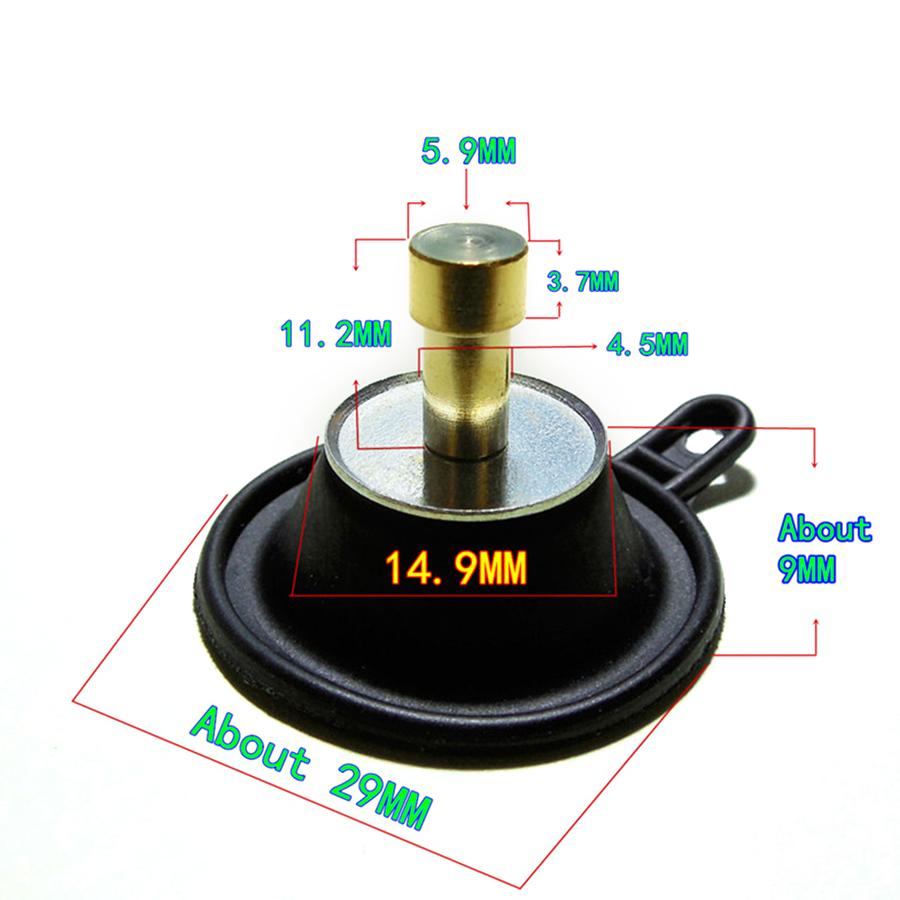 Motorcycle Carburetor Rebuild Repair Kit W/ Diaphragm For Yamaha Vmax1200/VMX12