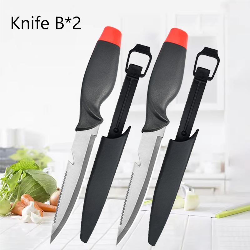 VLEO Ausbeinmesser Ultra-scharf Fischfiletiermesser Edelstahl Mehrzweck Fleischerbeil Fisch Sushi Slicer Obstschäler