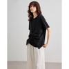 Women's Summer Mock Two-Piece Organza T-Shirt