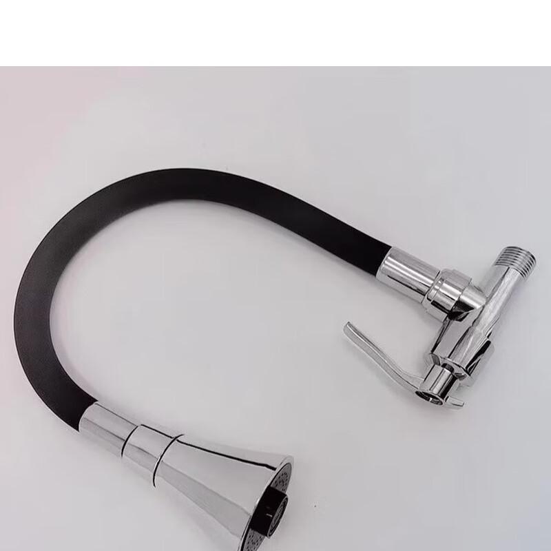 TLXT Zinc Alloy Wall-Mounted Single Cold Kitchen Faucet