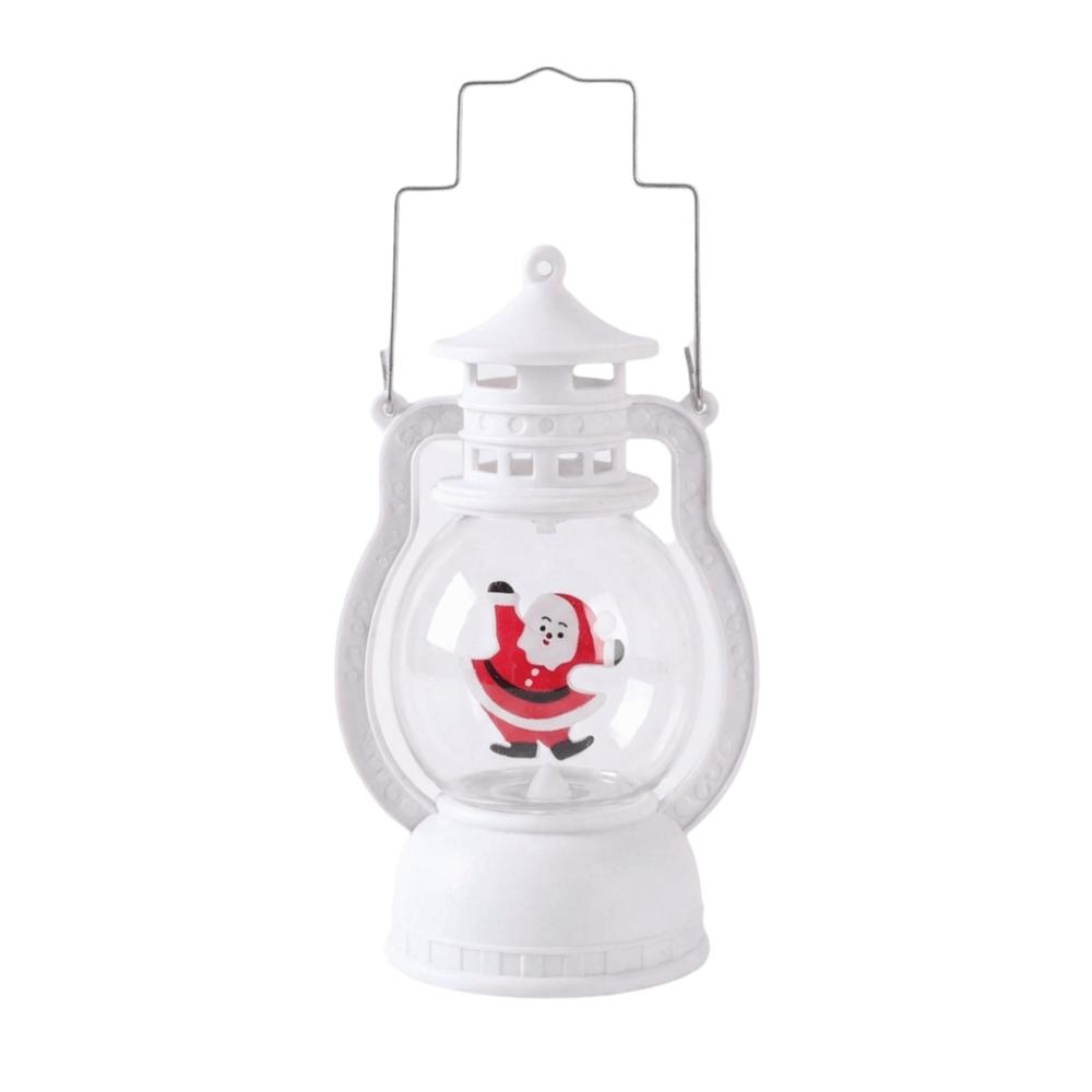 Durable Christmas Wind Lamp Santa Claus Desktop Christmas Lamp Christmas Lantern Window Display