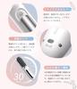 ALILIY Cordless Ironing Brush, Straightening Brush, Heated Hair Iron, 5200mAh [Mobile Battery Included, Generates Millions of Negative Ions, Multi-Fun
