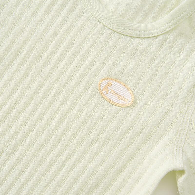 TONGTAI Baby Summer Short Sleeve Cotton Bodysuit