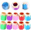 Pencil Shaped Pen Holders Vase Pencil Pot Cute Pen Cup Colorful Pencil Makeup Brush Storage Organizer Home Office Supplies