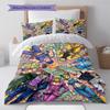 JoJo's Bizarre Adventure Dekoratives Bettbezug-Set Bettwäsche Weiche Steppdeckenhülle Deckenhülle Schlafzimmer -QJY
