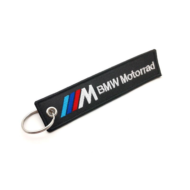 ZDNE2 BMW Emblem Nylon Lanyard Printing Style Long short Keychain For BMW M Performance E90 E60 E46 1 2 3 4 5 7 Series Accessories