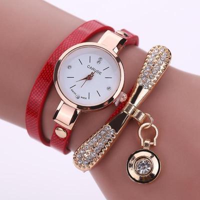 New Female Bracelet Rhinestone Punk Style Quartz Watch Watch Bangle Women Accessories Luxury Girls