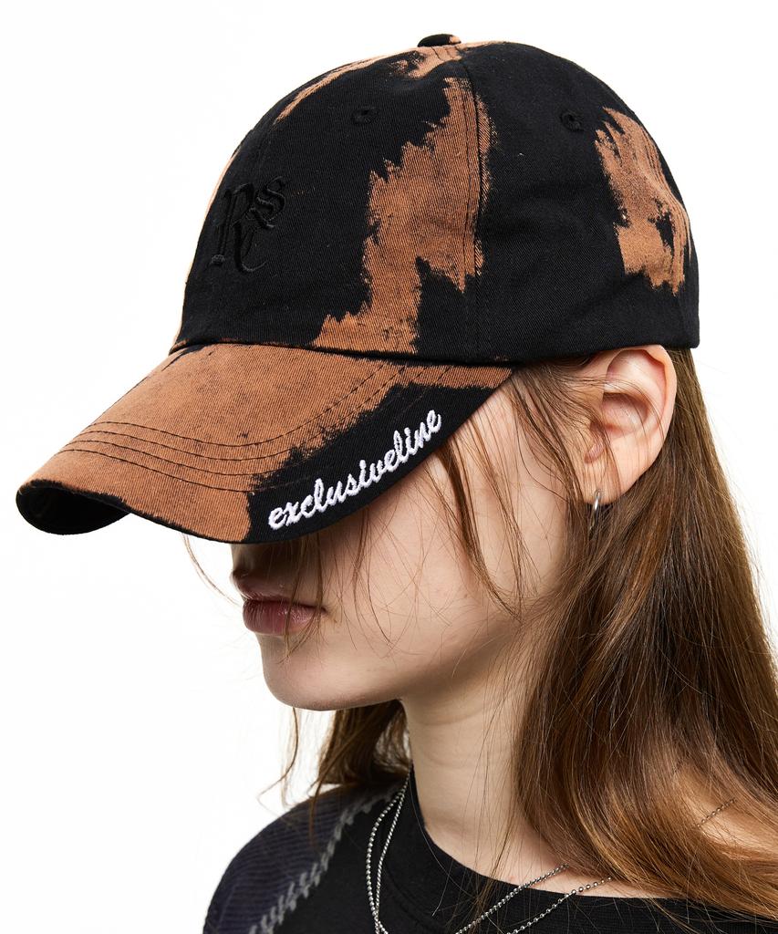 Aleseueseussi Logo Dyed Ball Cap - Dark