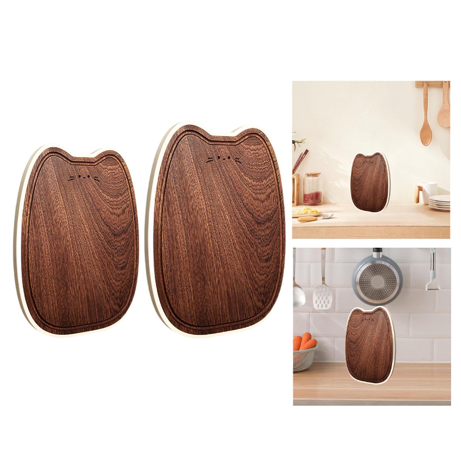 

Wooden Kitchen Cutting Board Food Tray Multifunctional Cheese Serving Board Pizza Board for Meat Vegetables Bread Steak Cheese M
