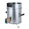 Oeny Outdoor Wood Gasification Stove with Adjustable Firepower