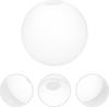 Frosted Glass Ball Lampshade 10 Cm Matte No Thread