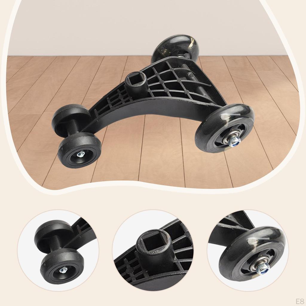 Autostativ für Dreiecksräder und Vierkantlöcher