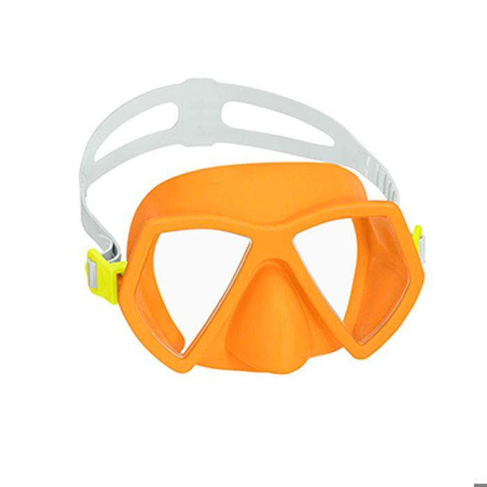 Junior Diving Mask - BESTWAY - 22059 - Anatomical Strap - UV Protection - Multicolored