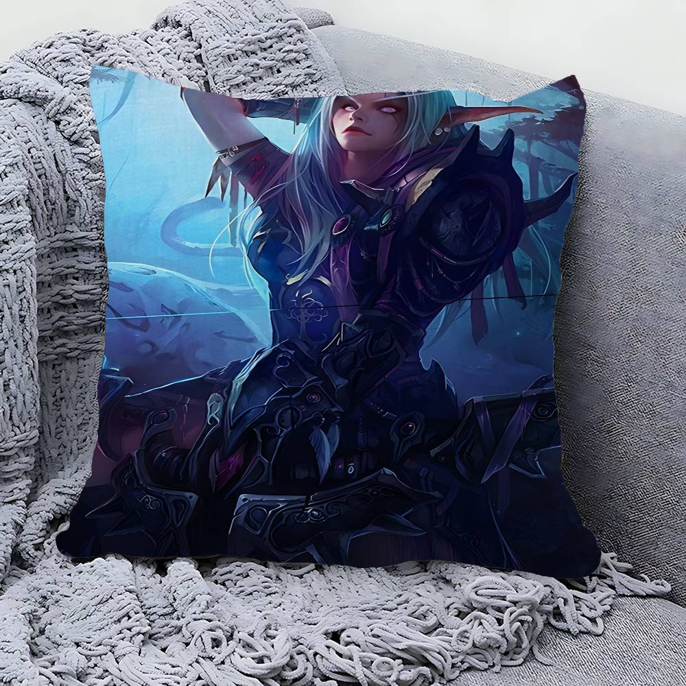 Game World Of Warcraft Cushion Cover Polyester Sofa Cushions Decorative Throw Pillows Home Decoration Pillowcover