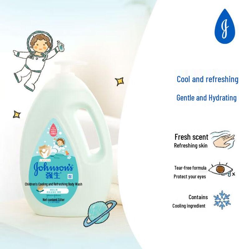 Johnson 's Kids Cool & Refreshing Body Wash