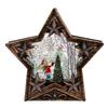 Cross Border New Christmas Decoration Crystal Ball Snowflake Light Glowing Santa Claus Lamp Creative Christmas Gift