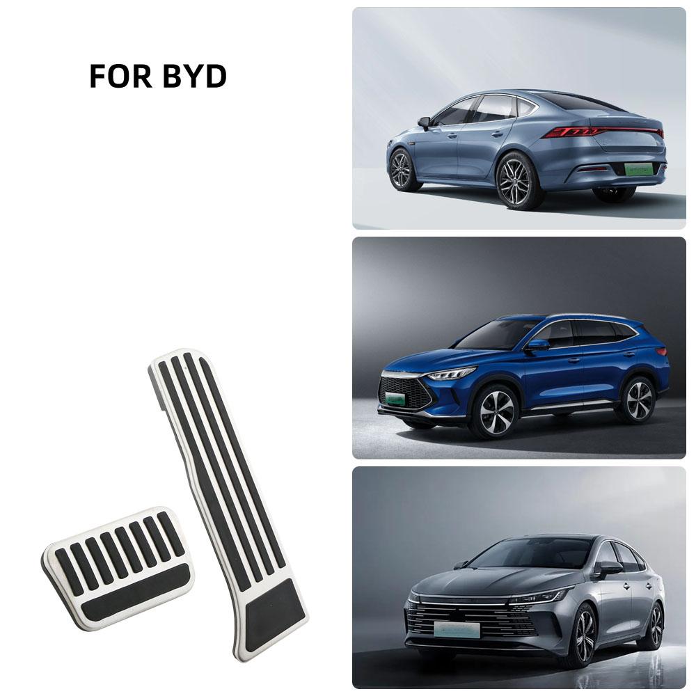 For BYD Seal U Song Plus DM-i EV 2026-2026 Pedals Gas Accelerator Fuel Brake Pedal Cover Pad Non-Slip Foot Pedal Accessories