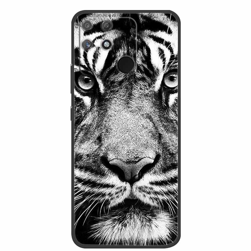For Redmi 10C Case Redmi10C Black Soft Silicone Phone Case For Xiaomi Redmi 10C Back Cover Case Redmi 10 C Power Funda POCO C40