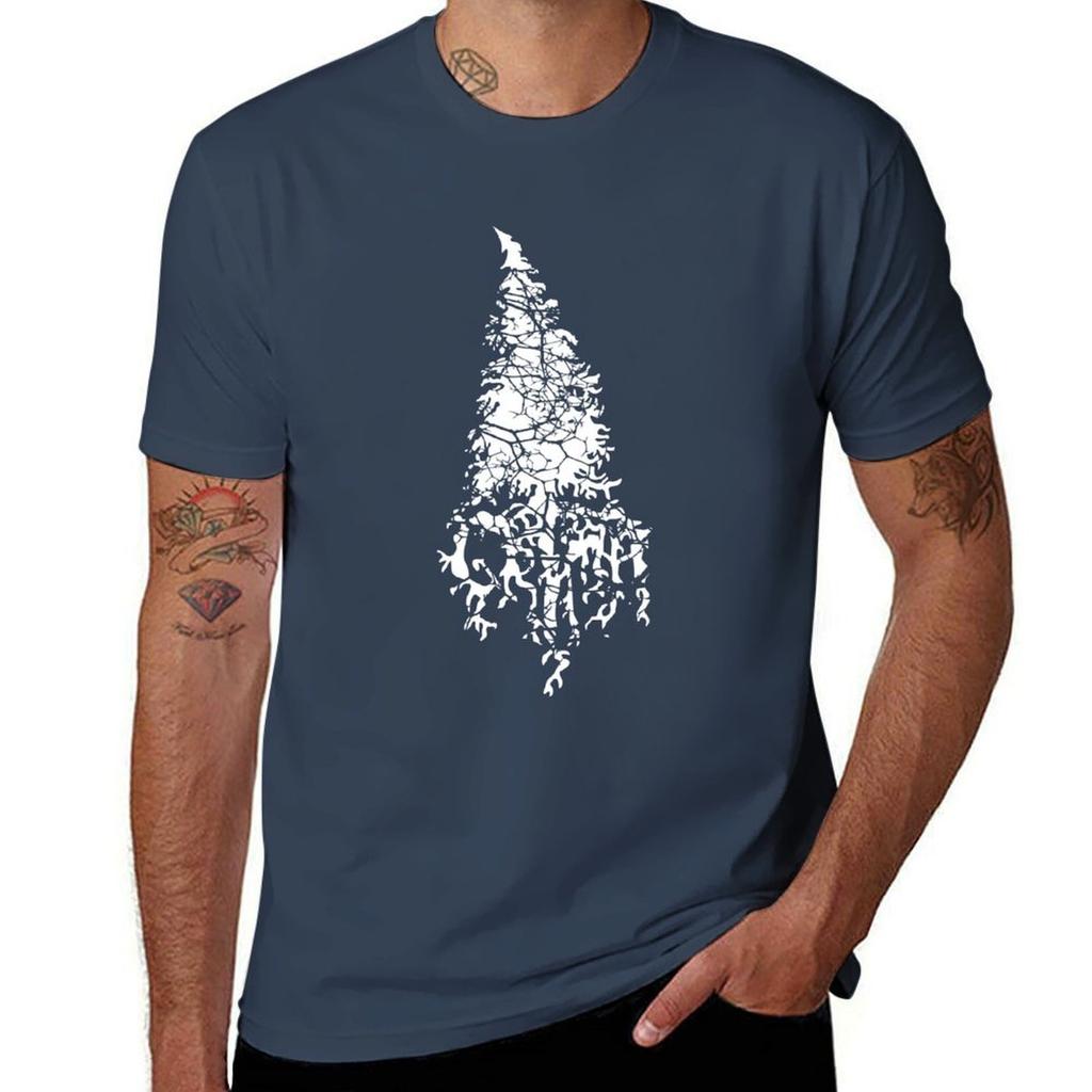 GRIMA MERCH – ATMOSPHERIC BLACK METAL FROM THE DEPTHS OF THE WILDERNESS T-Shirt Man T Shirt Cotton High Quality T-Shirt