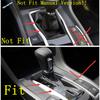 Fit For Honda Civic 2016 -  LHD Car Transmission Shift Gear Box Decoration Stripes Frame Cover Trim ABS Interior Accessories