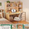 Modern Computer Desk with Bookshelf & Storage for Home, Office, Bedroom & Study Room