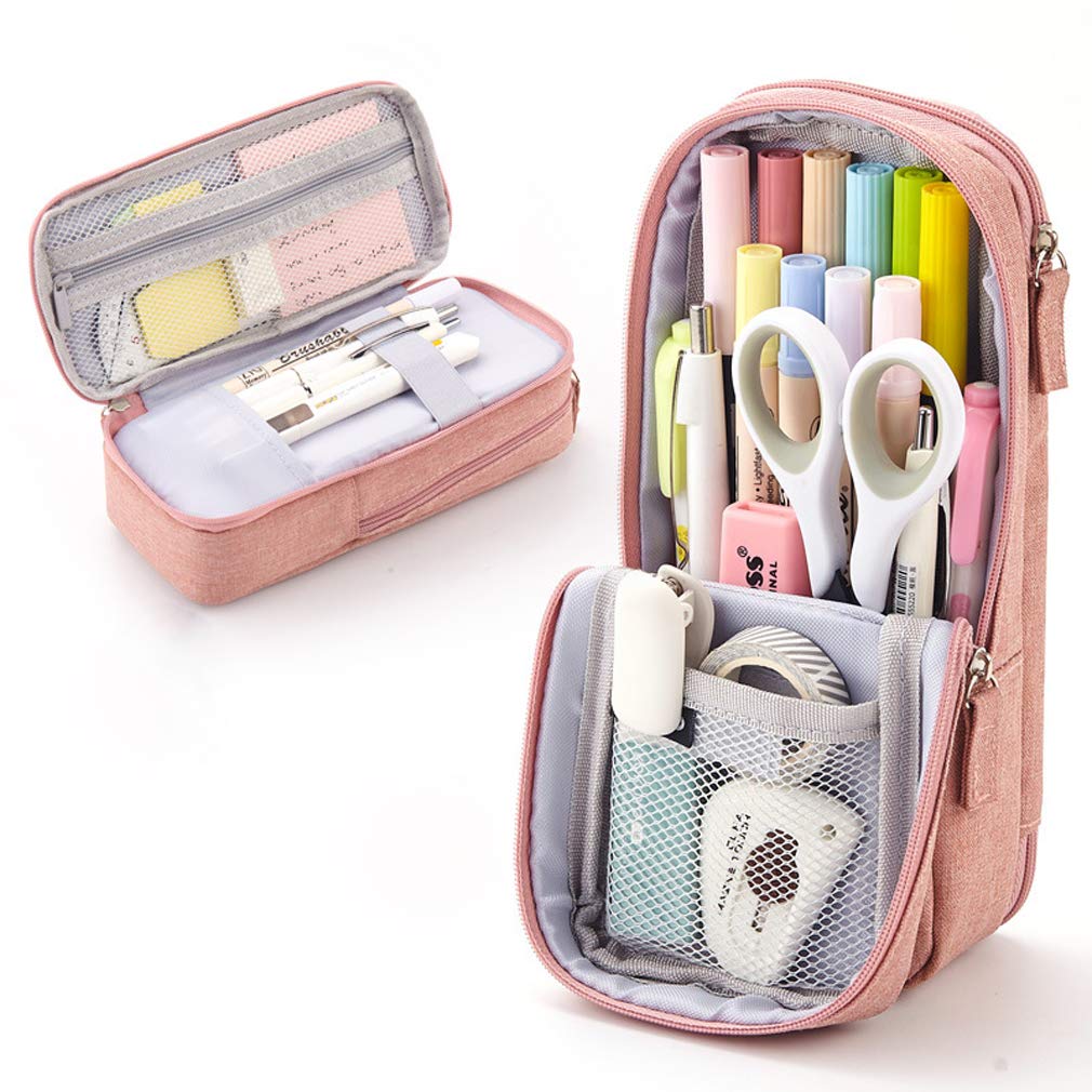 iSuperb Pencil Pencil Pencil Pen Large Elementary School Junior High School Stationery Small Item Student Stationery Coming of Age School New Pink